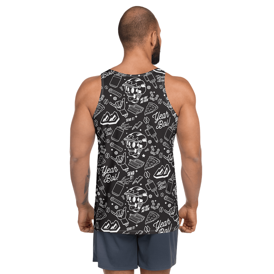 Dropn Diamondz Tank BLK product image (4)