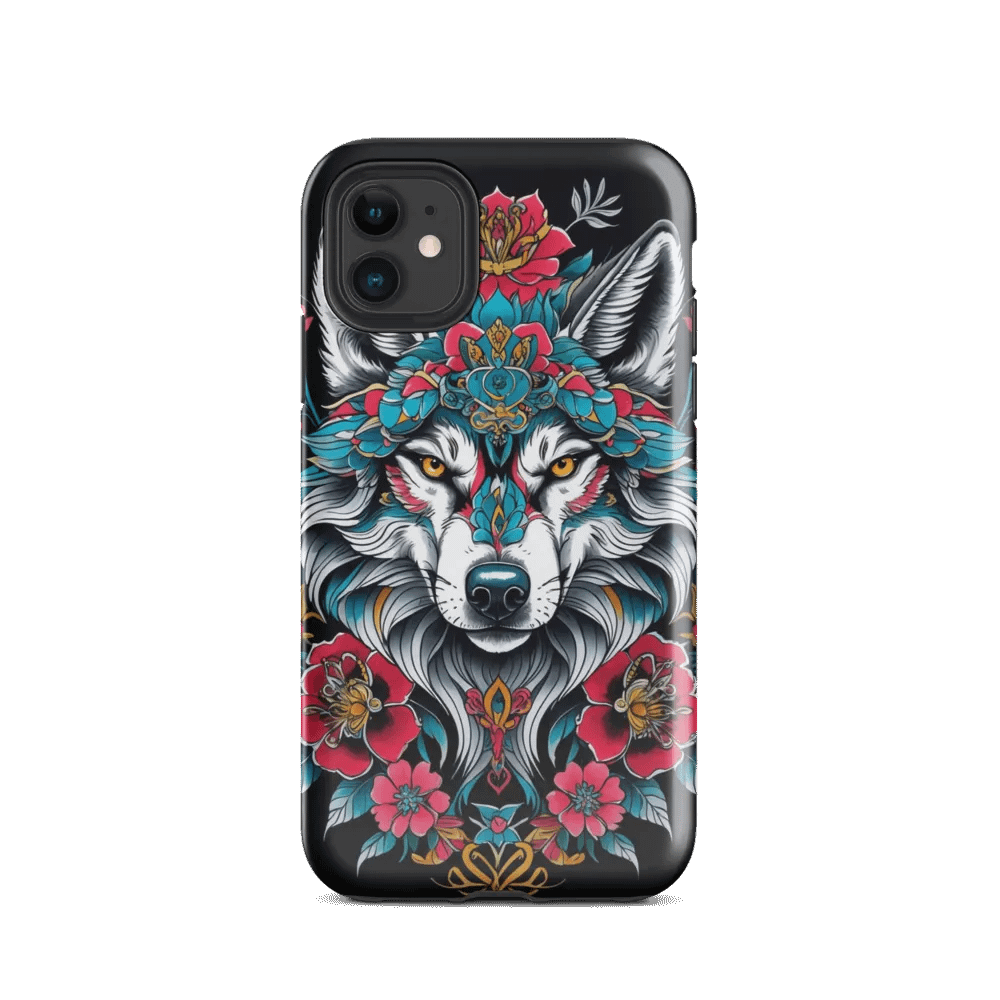 Wolf Bloom iPhone® Tough Case product image (24)