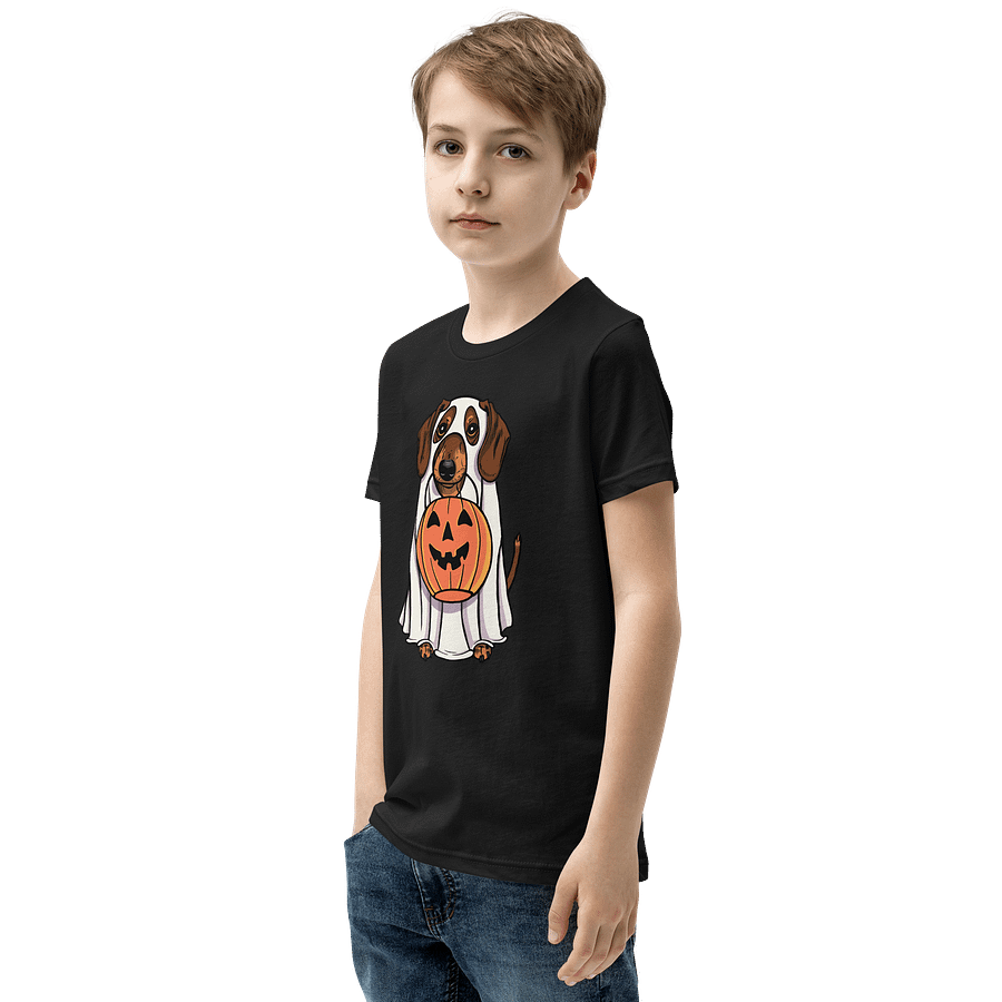 Halloween Dachshund(Red & Tan) Youth T-Shirt product image (7)