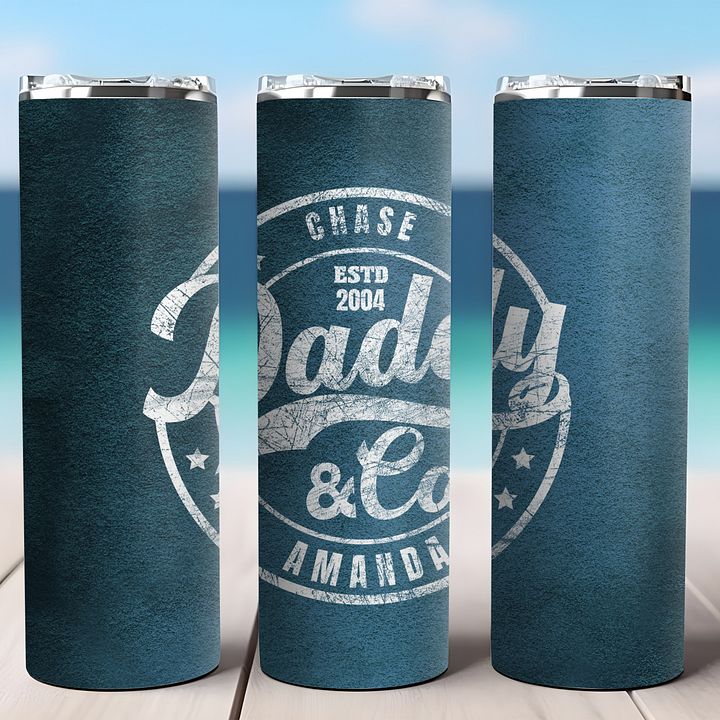 Daddy and Co Skinny Tumbler Wrap product image (1)
