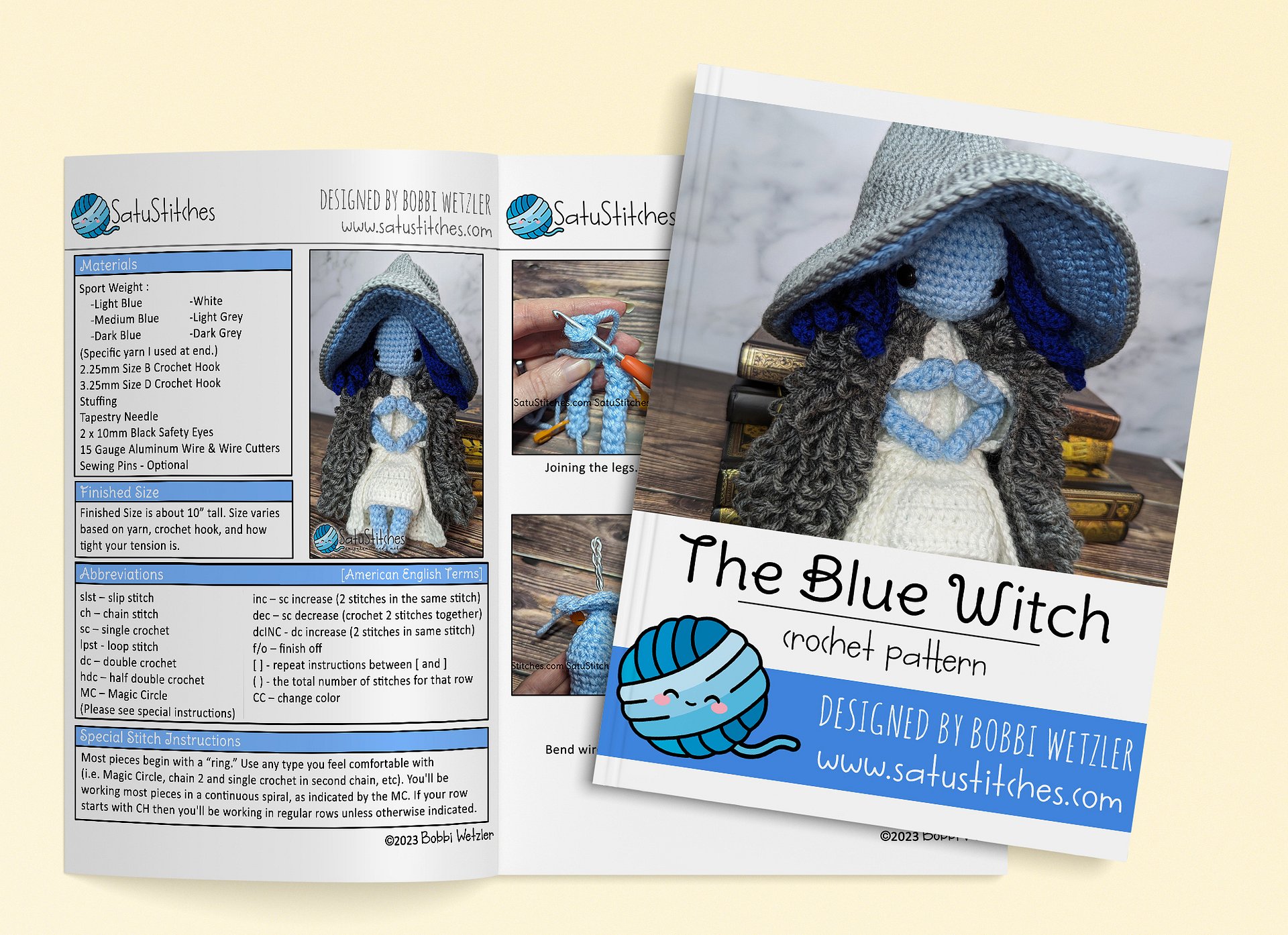 The Blue Witch Crochet Pattern product image (5)