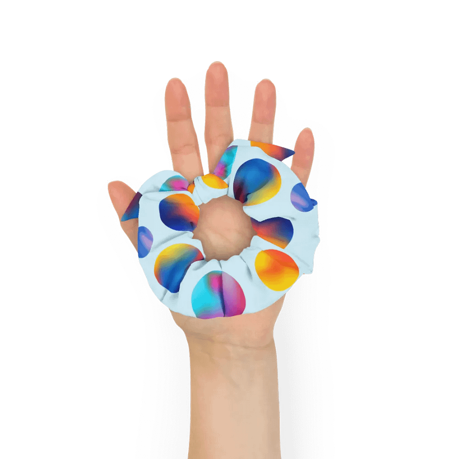 Gradient Circles All-Over Scrunchie product image (12)