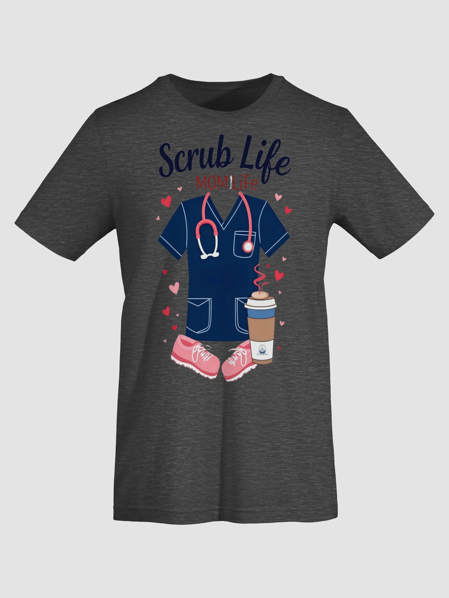 Scrub Life Mom Life T-Shirt product image (19)