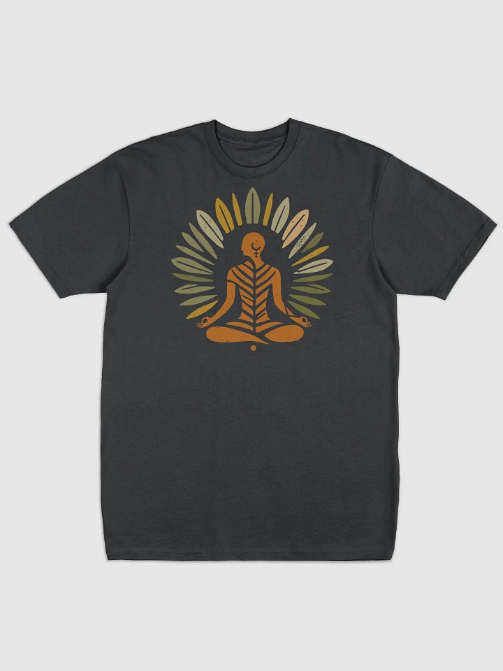 Zen Leaf Meditation Tee | Ancient Wisdom Meets Boho Style product image (1)