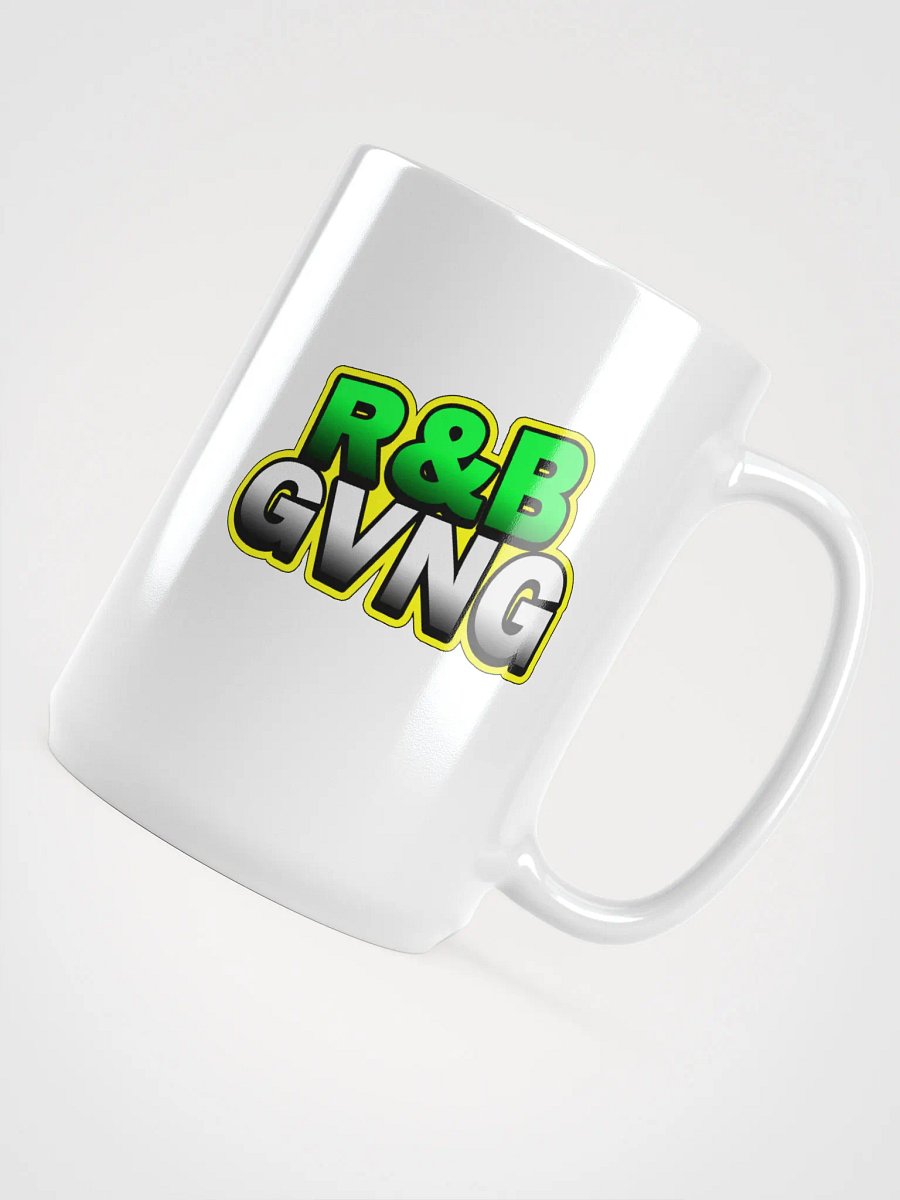 R&B GVNG White Glossy Mug product image (4)