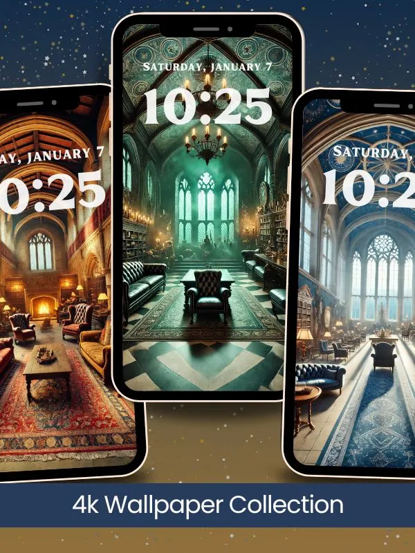 Harry Potter Common Room Phone Wallpaper I 4K Quality Bundle product image (2)