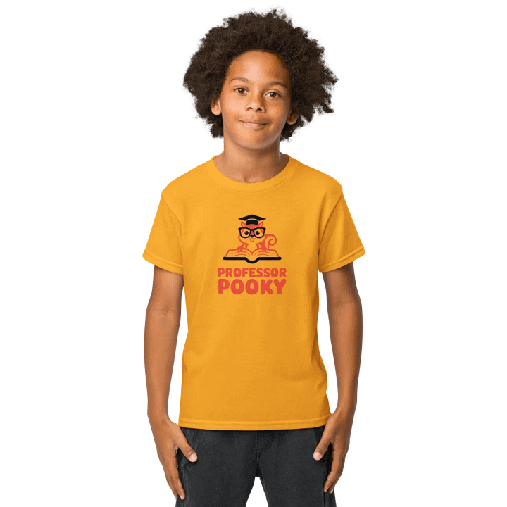 Professor Pooky Youth Sports Tee product image (1)
