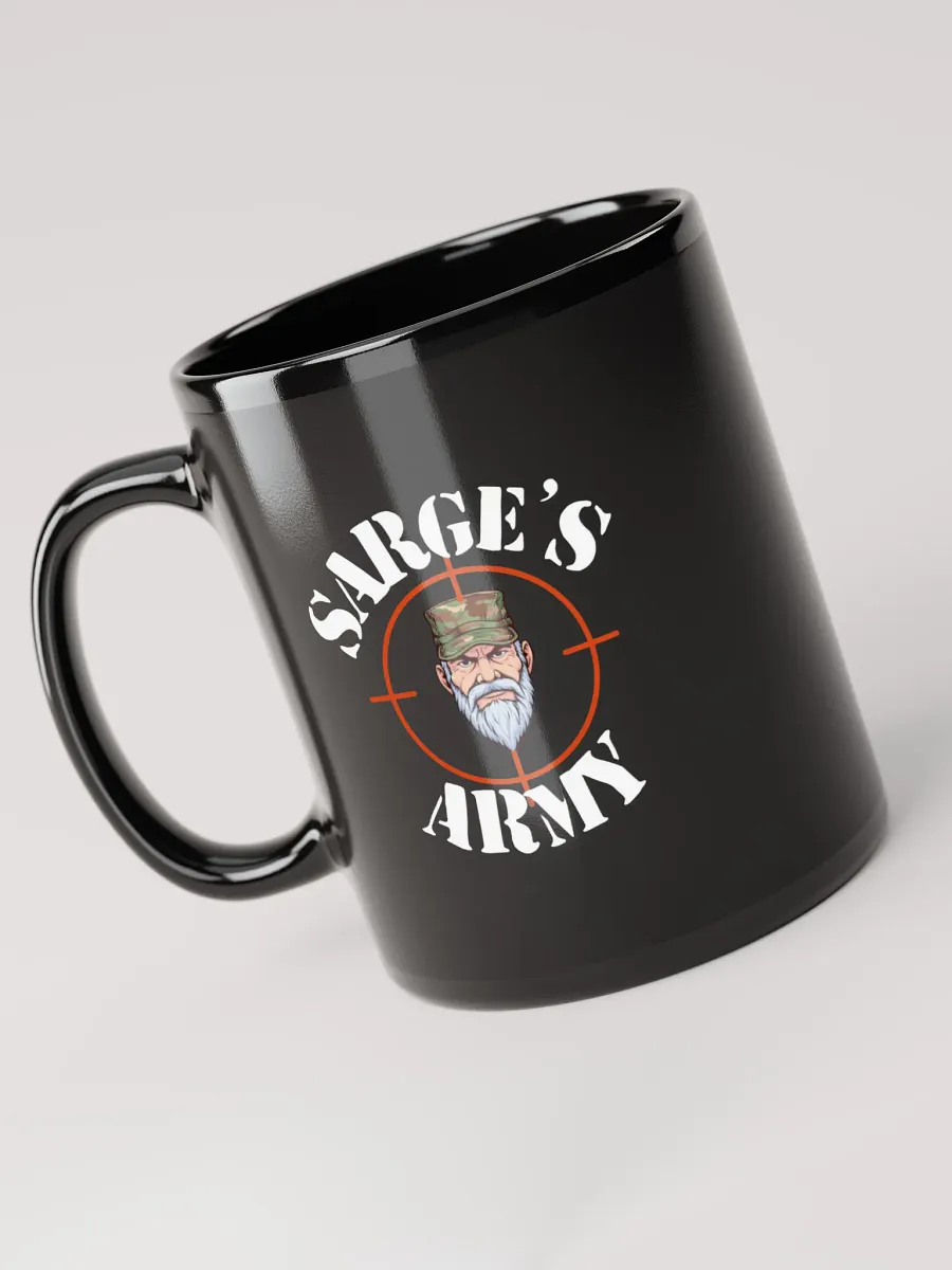 Official SARGE'S ARMY Coffee Mug - Dark product image (1)
