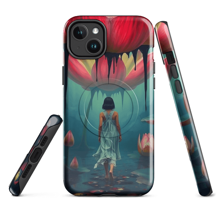 Whimsical Lotus Dreamscape iPhone Case product image (2)