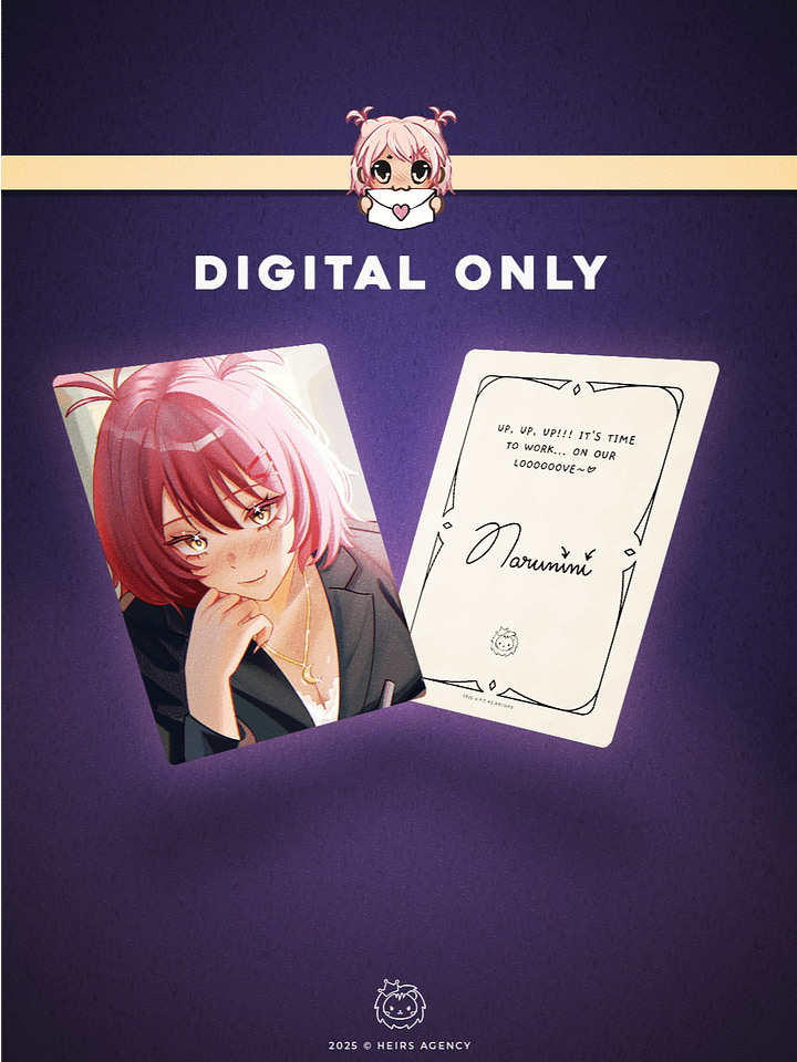 Narunini White Day DIGITAL Photocard product image (2)