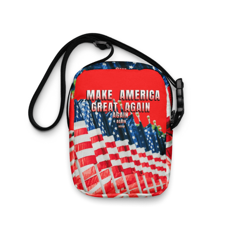 Trump Rally All-Over Crossbody Bag for Maga moms dads friends product image (6)