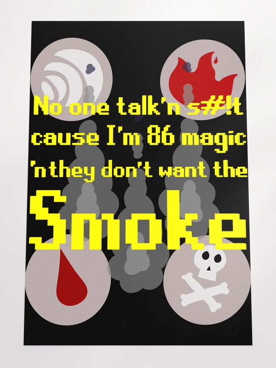 Want smoke poster product image (4)