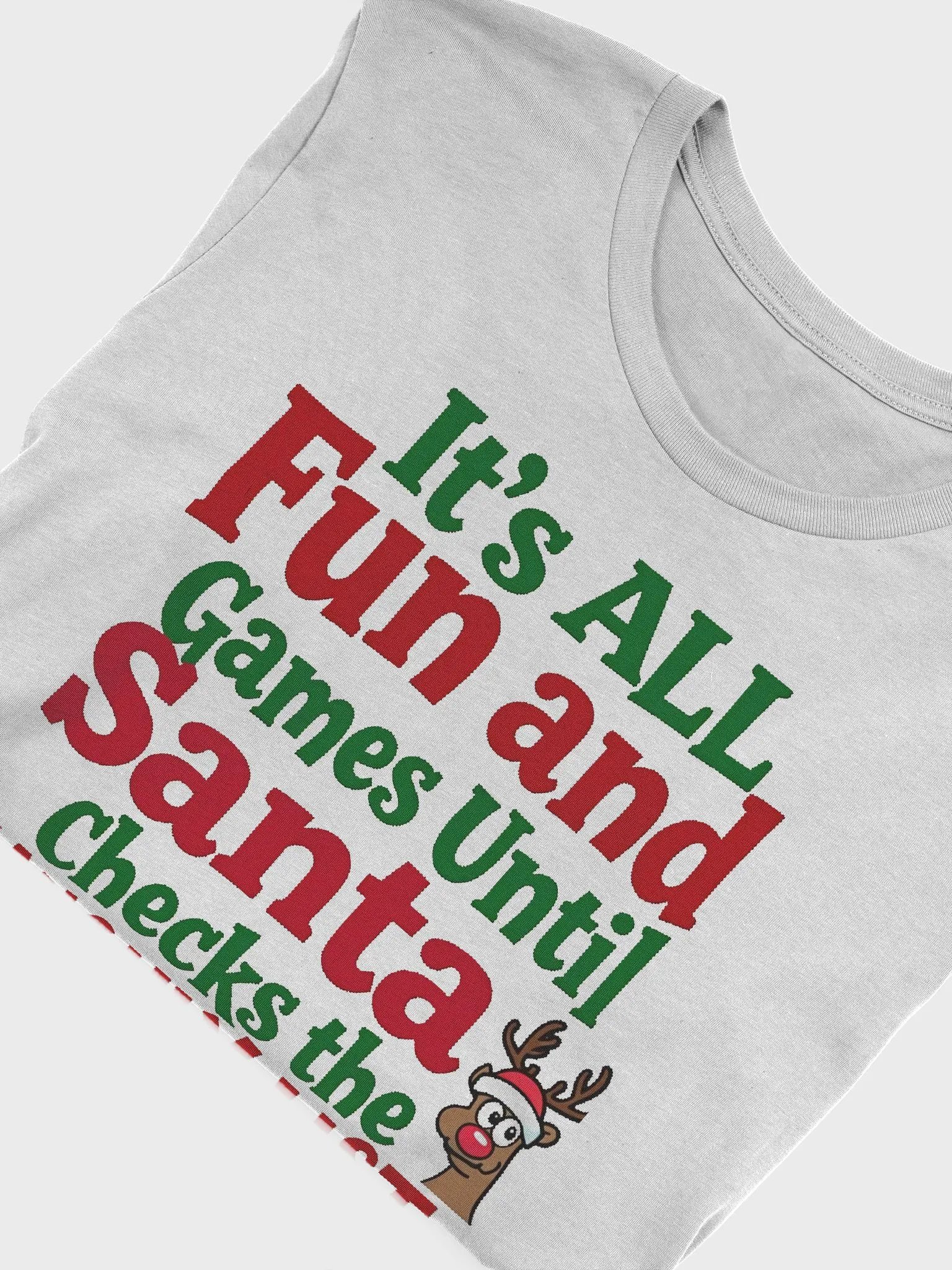 Naughly List Festive T-Shirt product image (6)