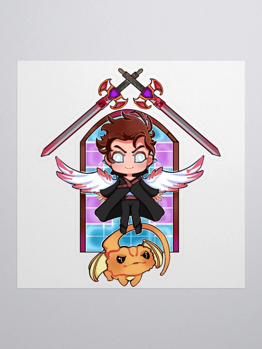 The Adorable Warrior Duo Sticker product image (2)