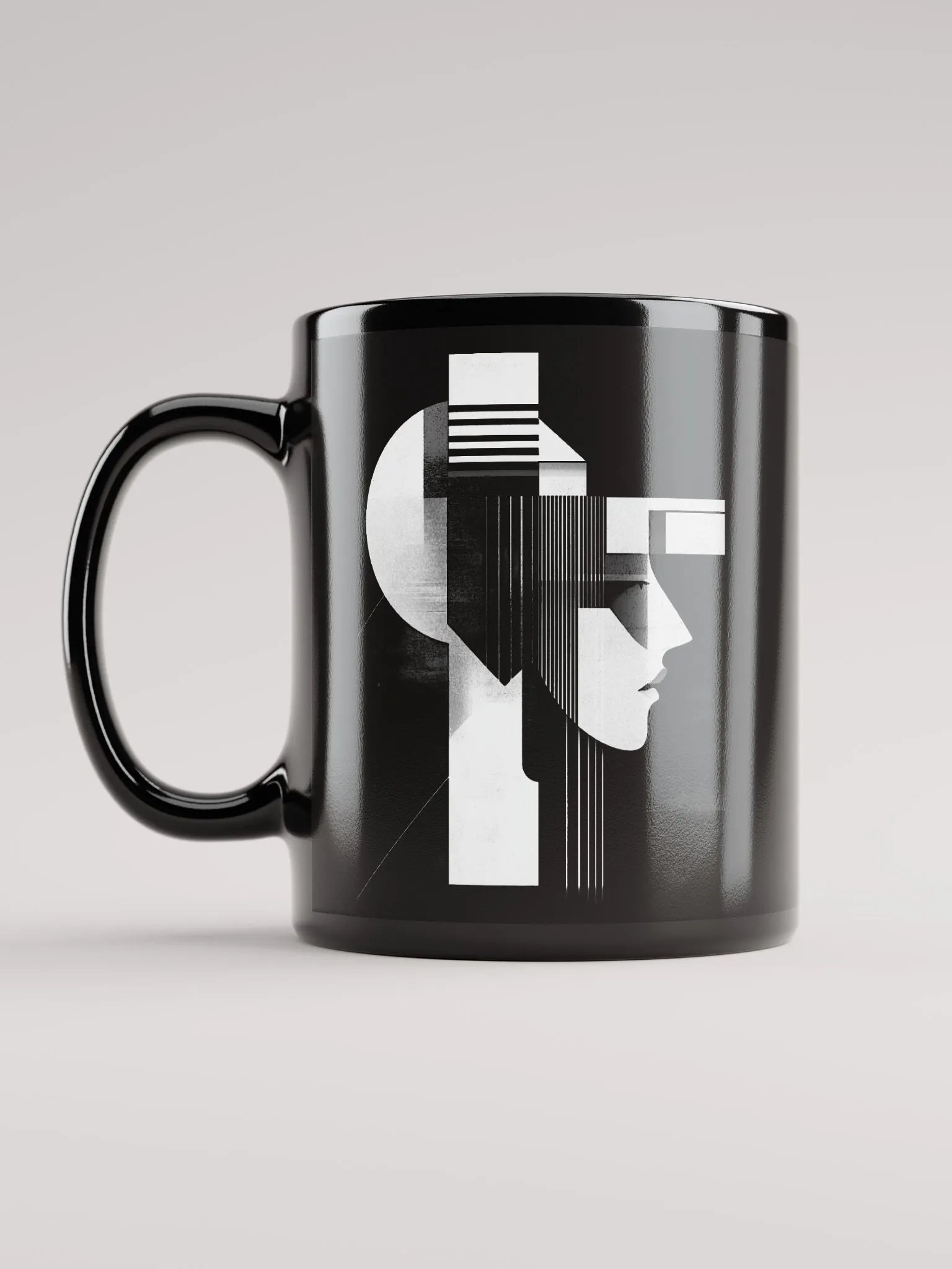 Abstract Persona 004 (Black) (Mug) product image (1)