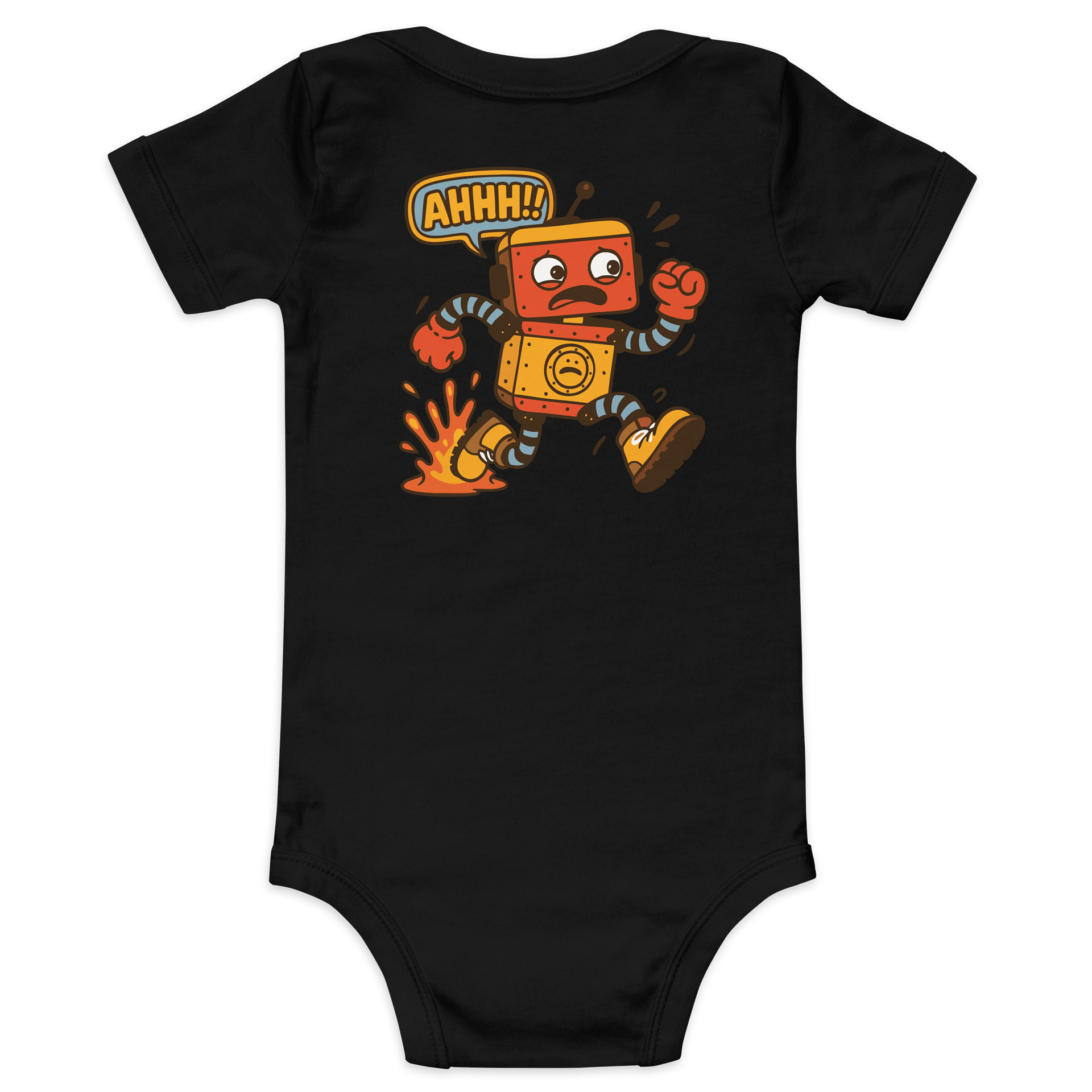 Run Rusty Run!! Baby Action Onesie product image (2)