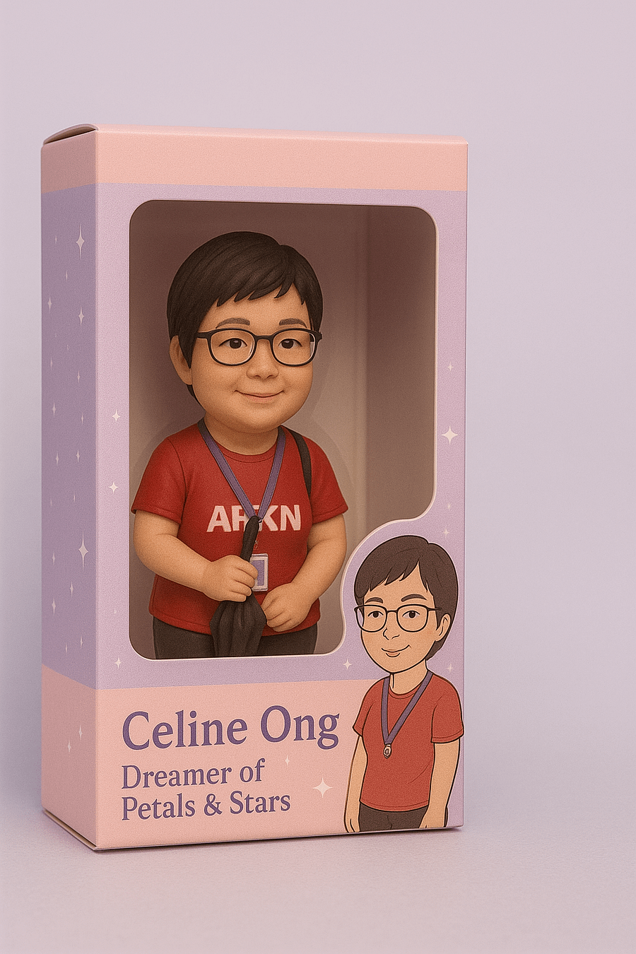 🌸 Celine Ong – Dreamer of Petals & Stars Figurine 🌸 product image (1)