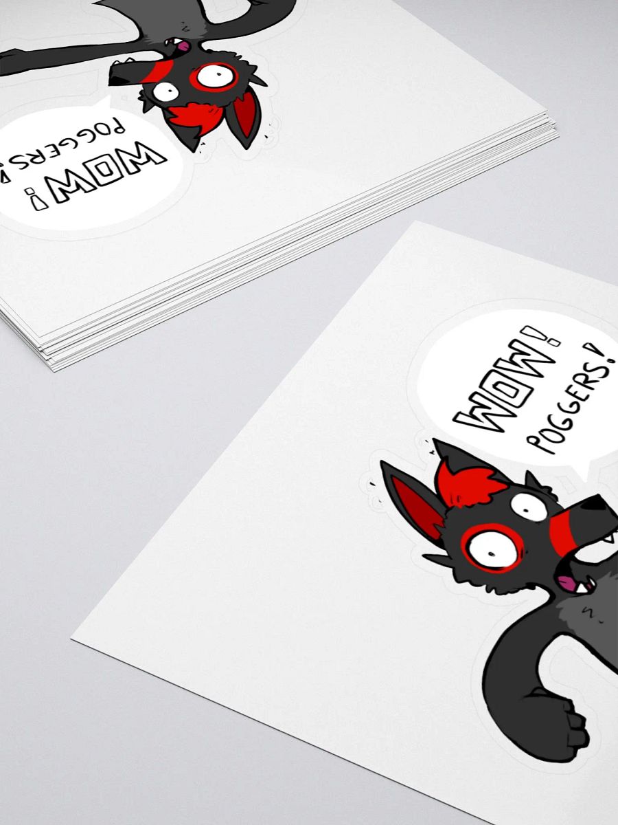 Wow! Poggers! Sticker product image (11)