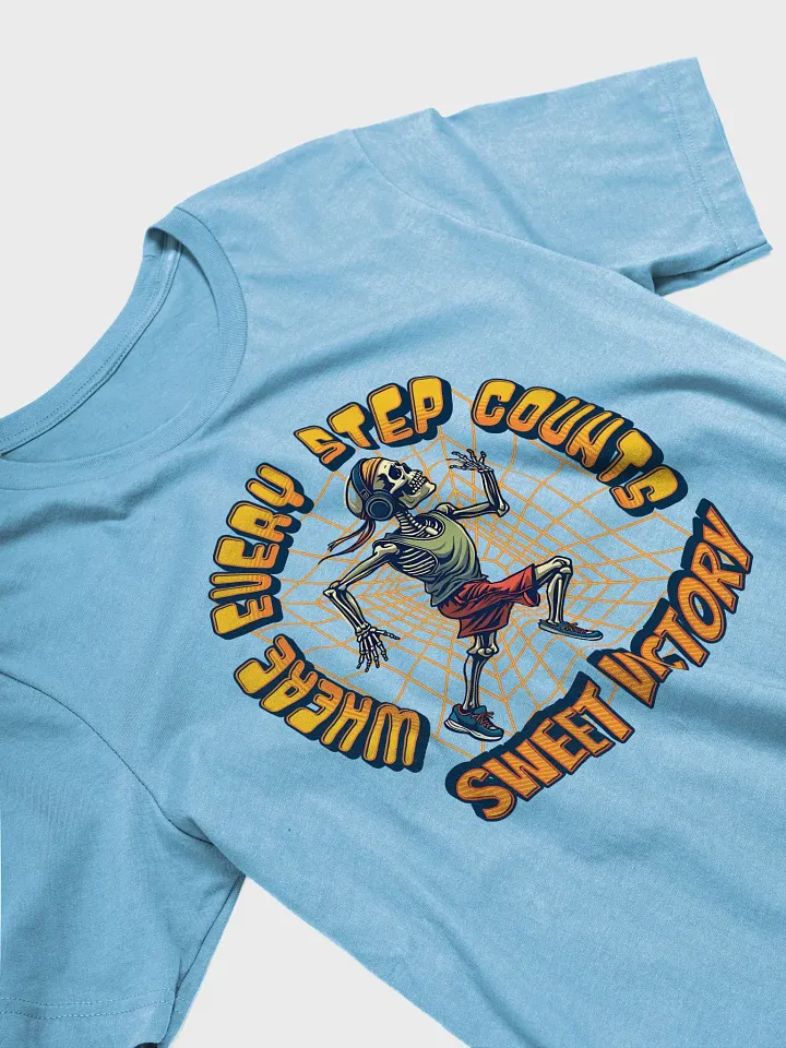 Where Every Step Counts Sweet Victory Runner Skeleton Stride Tee product image (2)