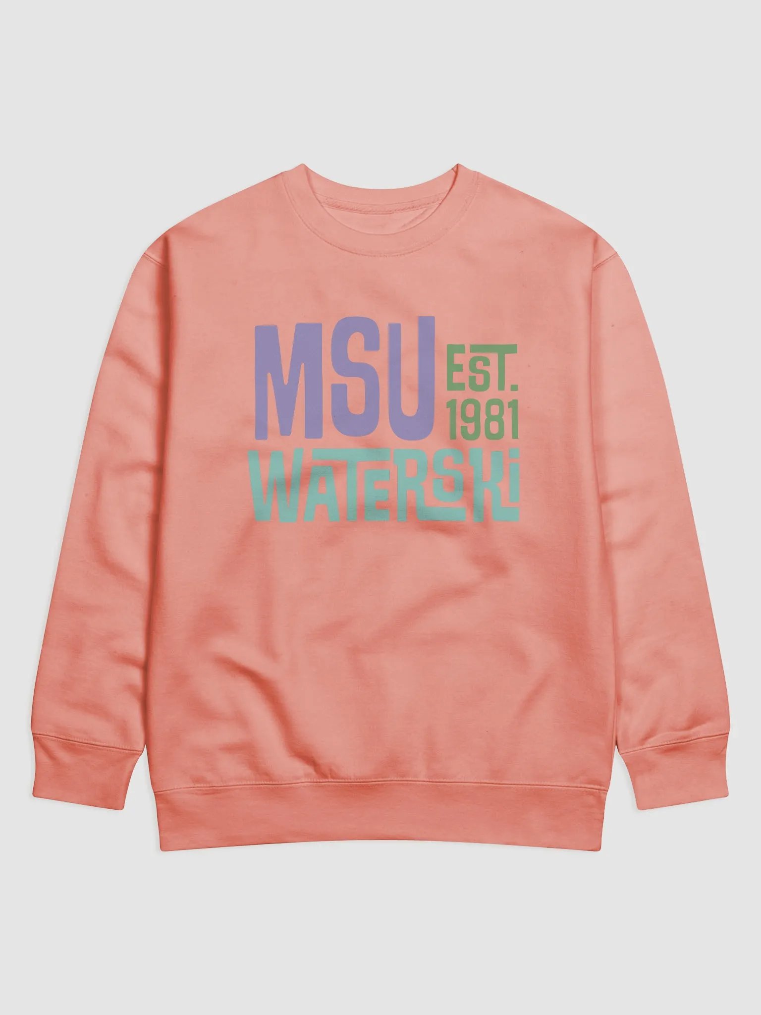 MSU Waterski Funky Crewneck product image (13)