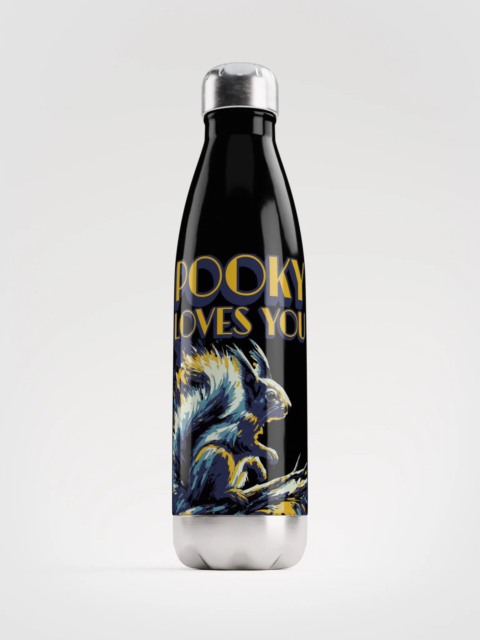 Pooky's Love Stainless Steel Water Bottle product image (1)