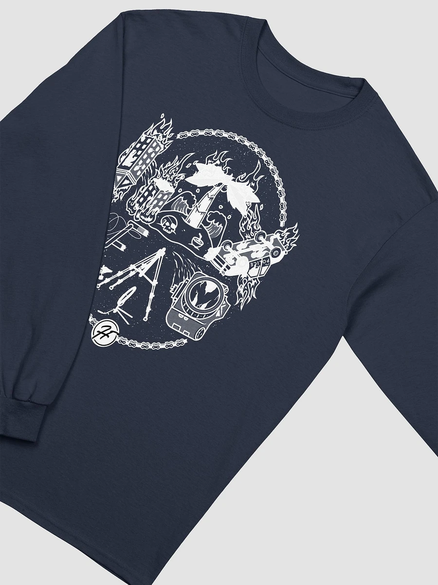 Destroy Navy Long Sleeve product image (3)