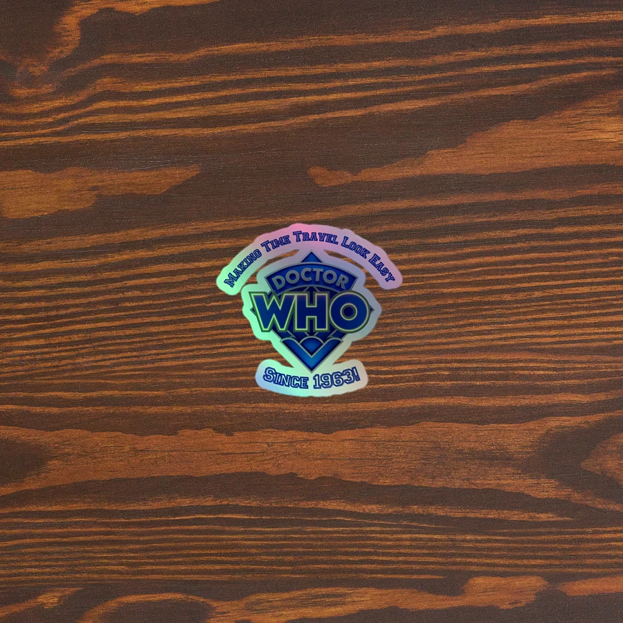 Doctor Who Time Travel Holographic Sticker Sheet product image (5)