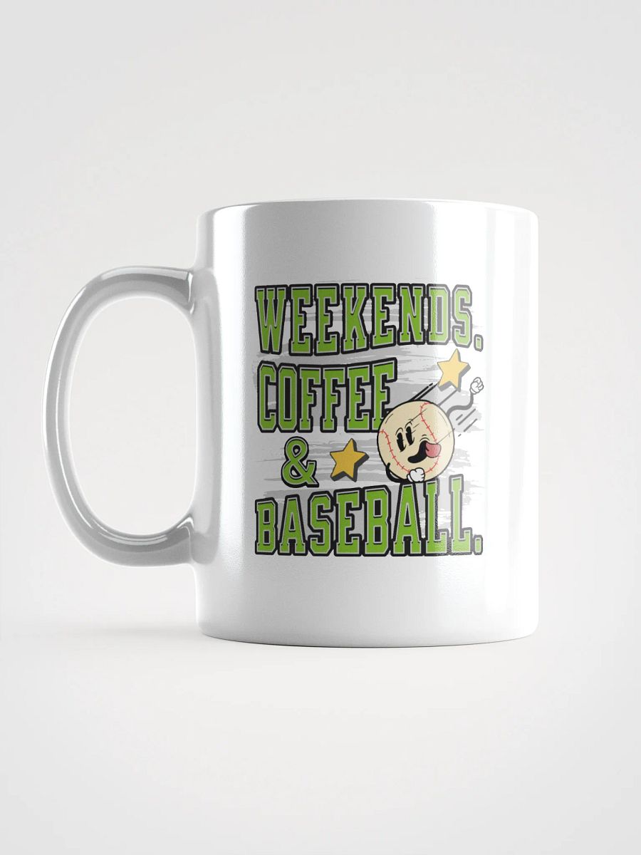 Weekends Coffee And Baseball Vibes Mug product image (1)
