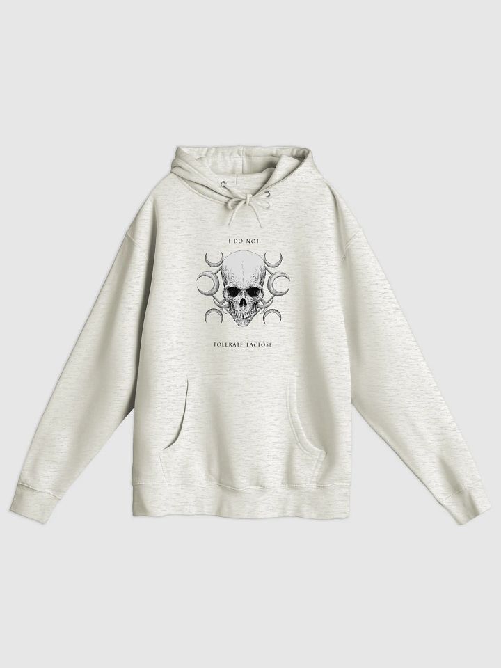 I Do Not Tolerate Lactose Hoodie - Black Text product image (1)
