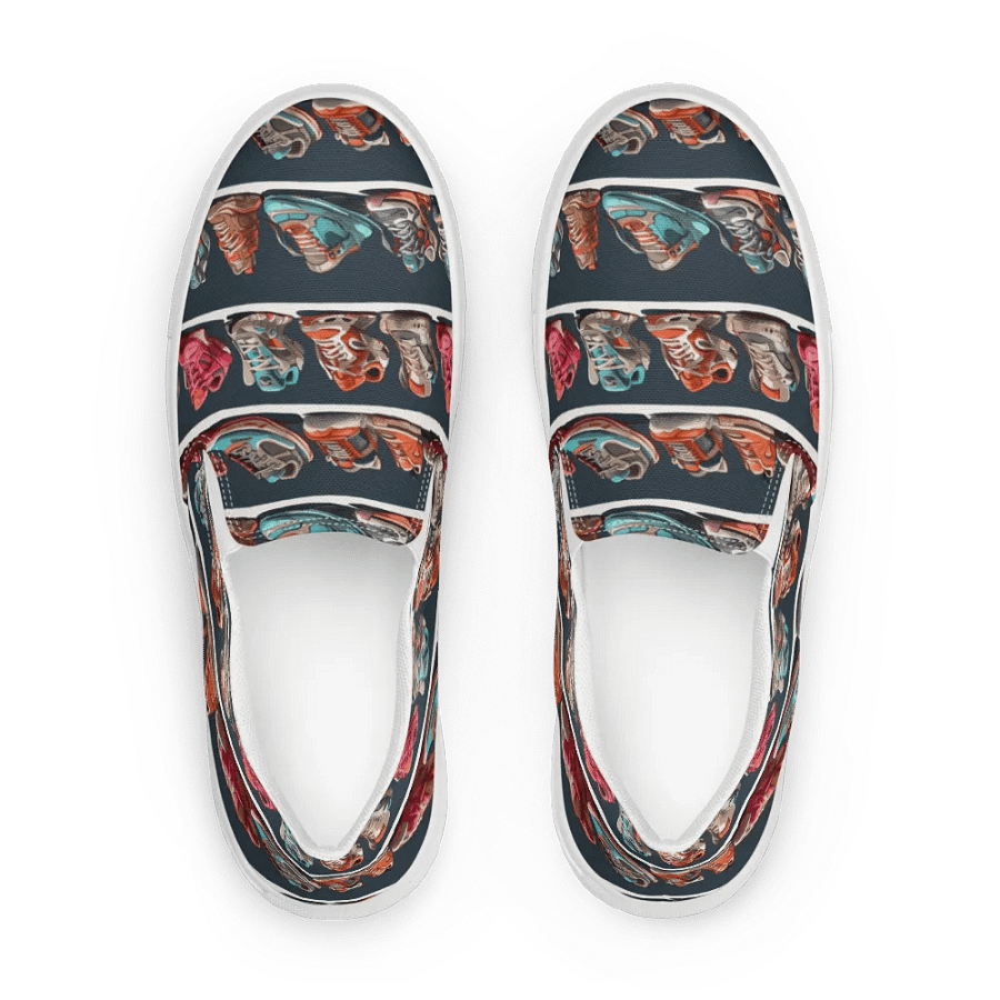 Sneakers Pattern All Over Print Slip On Shoes product image (12)