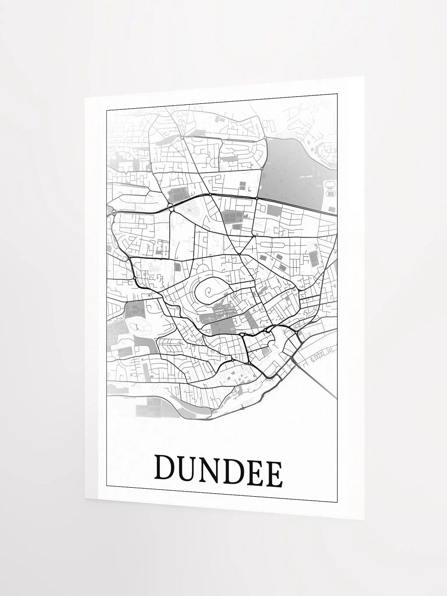 Dundee, Scotland, city map print product image (8)