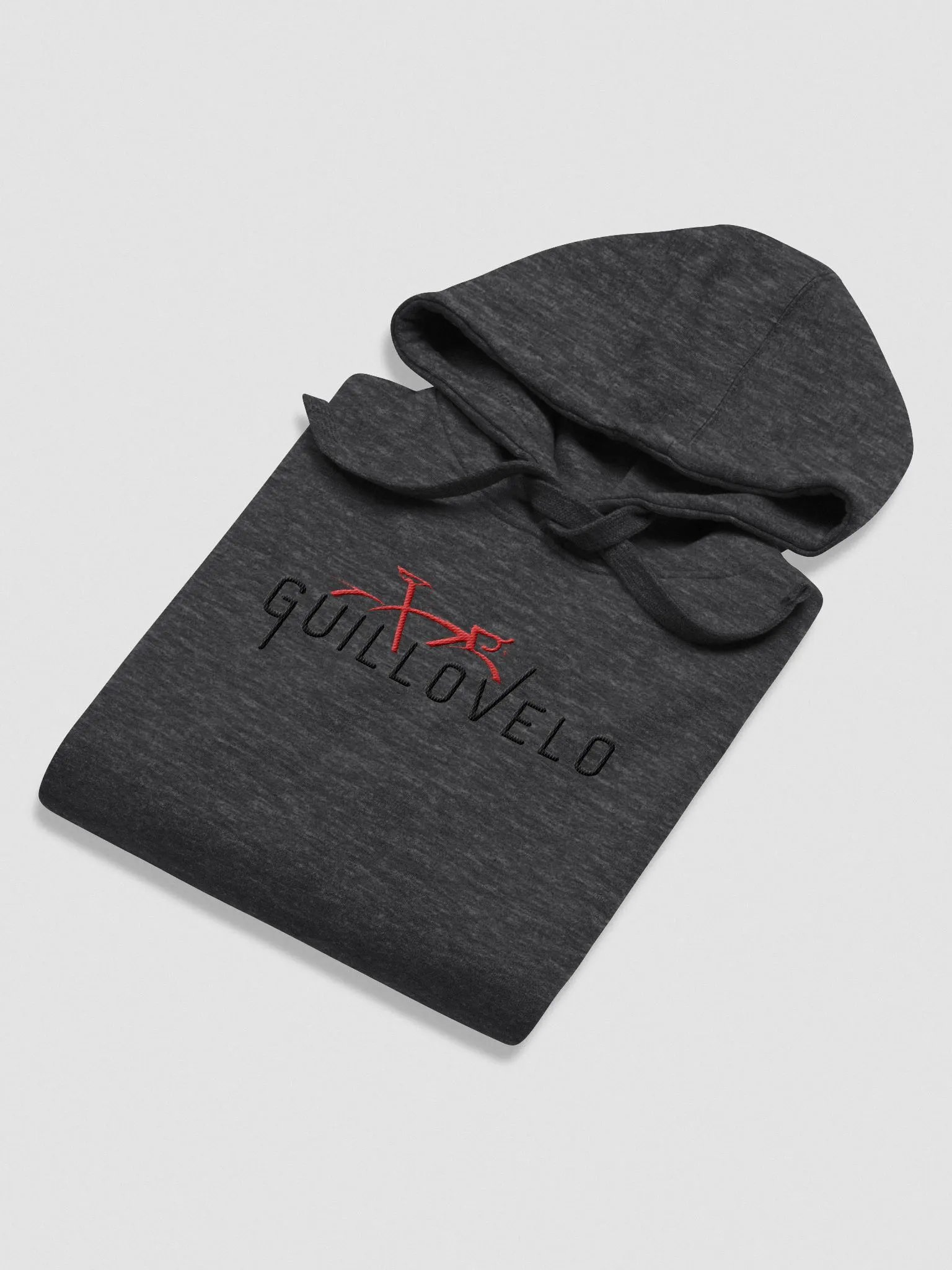 GUILLOVELO RED STYLE EMBROIDERED HOODIE product image (2)