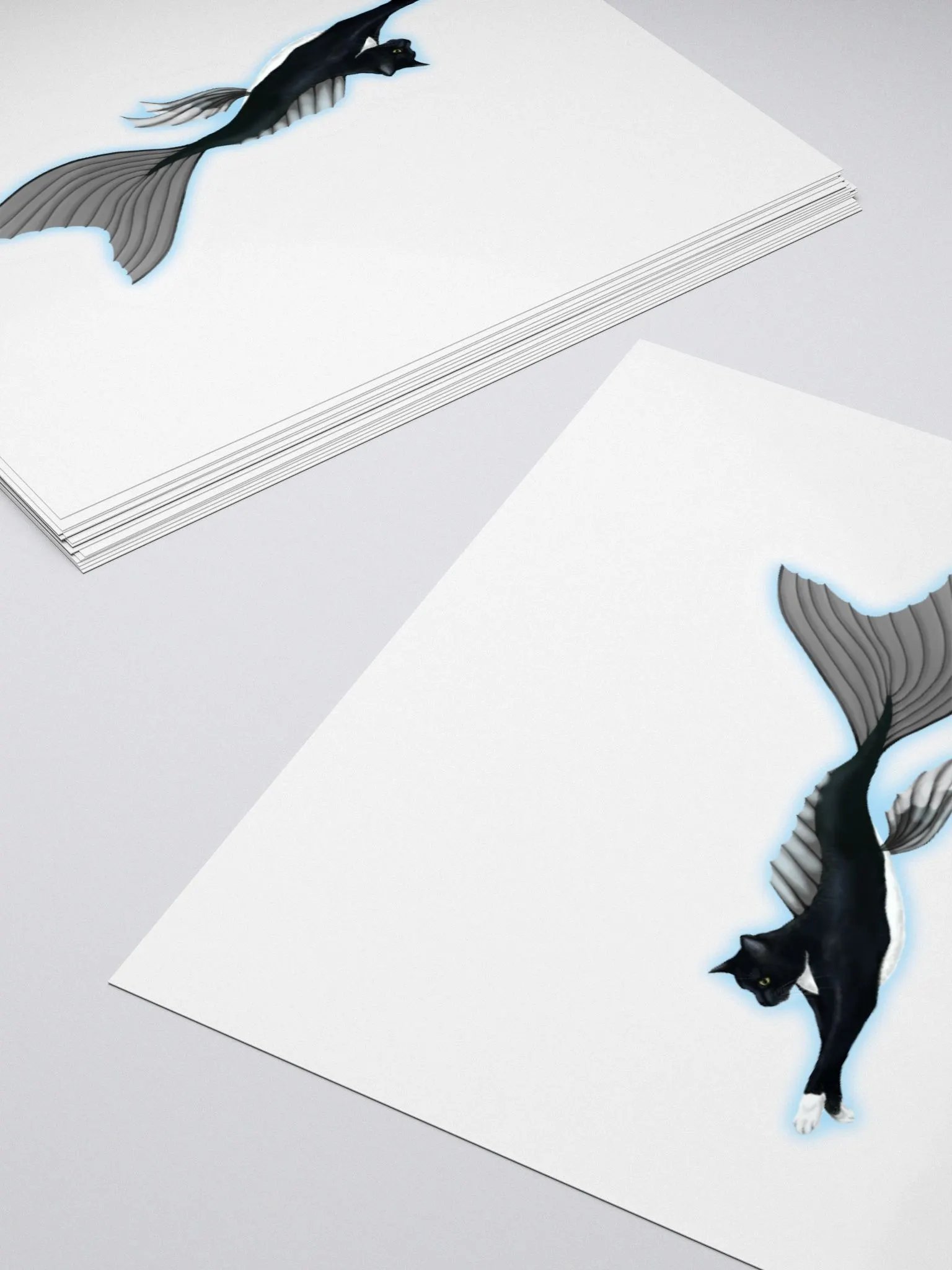 Mermeow Swimming Sticker product image (14)