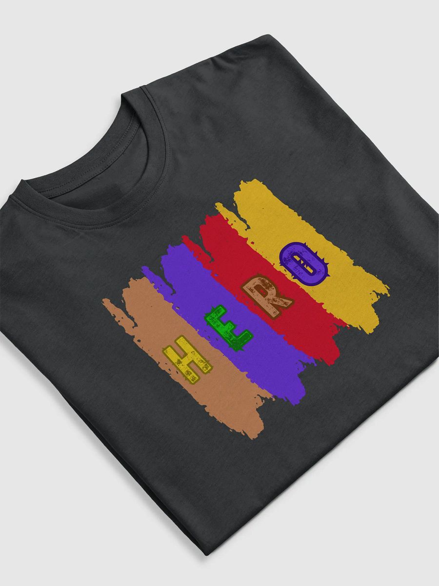 Colorful Distressed HERO Tee product image (5)