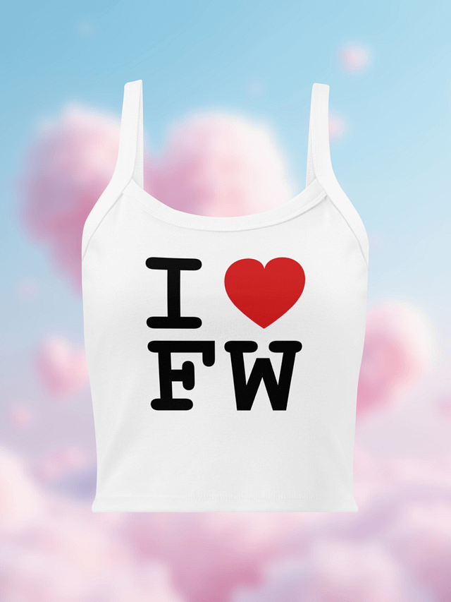I ❤️ Fourthwall Baby Tank product image (2)