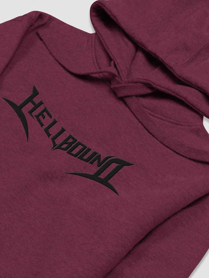 LIMITED MAROON HOODIE | EMBROIDERED SWEATSHIRT product image (2)