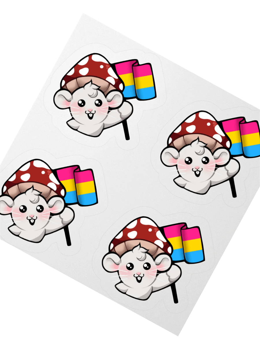 Pansexual Pride Flag Stickers product image (2)