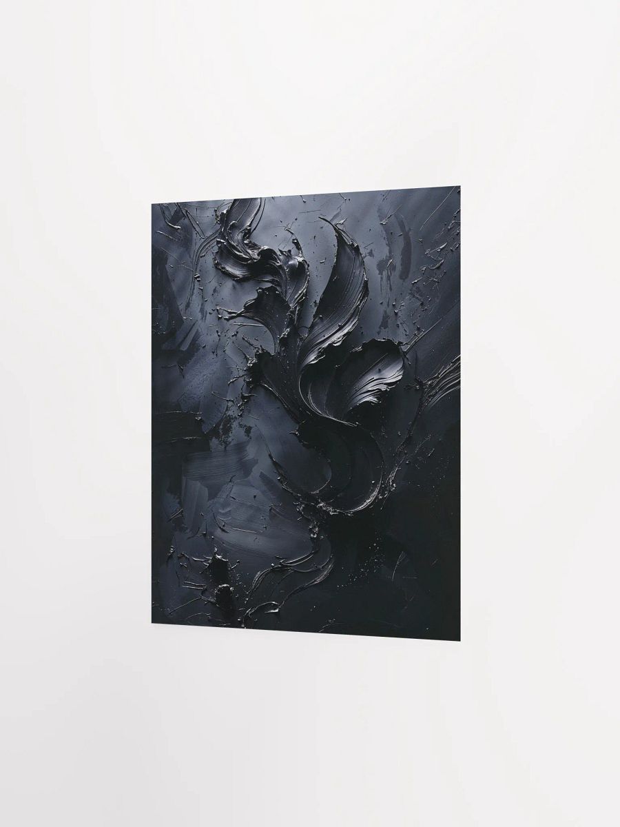 Obsidian Bloom Matte Poster product image (10)