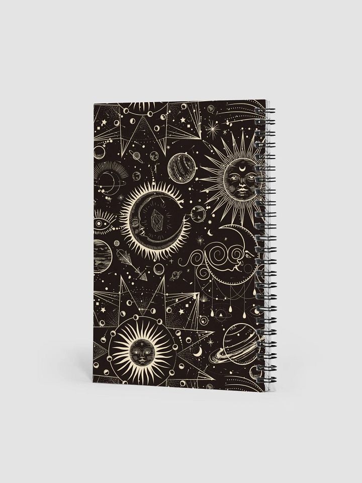 Celestial Faces Spiral Notebook product image (2)