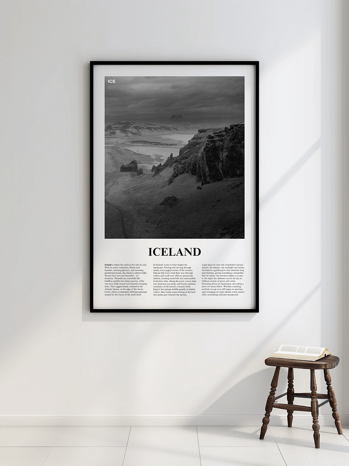 Iceland 04 Newspaper Poster product image (4)