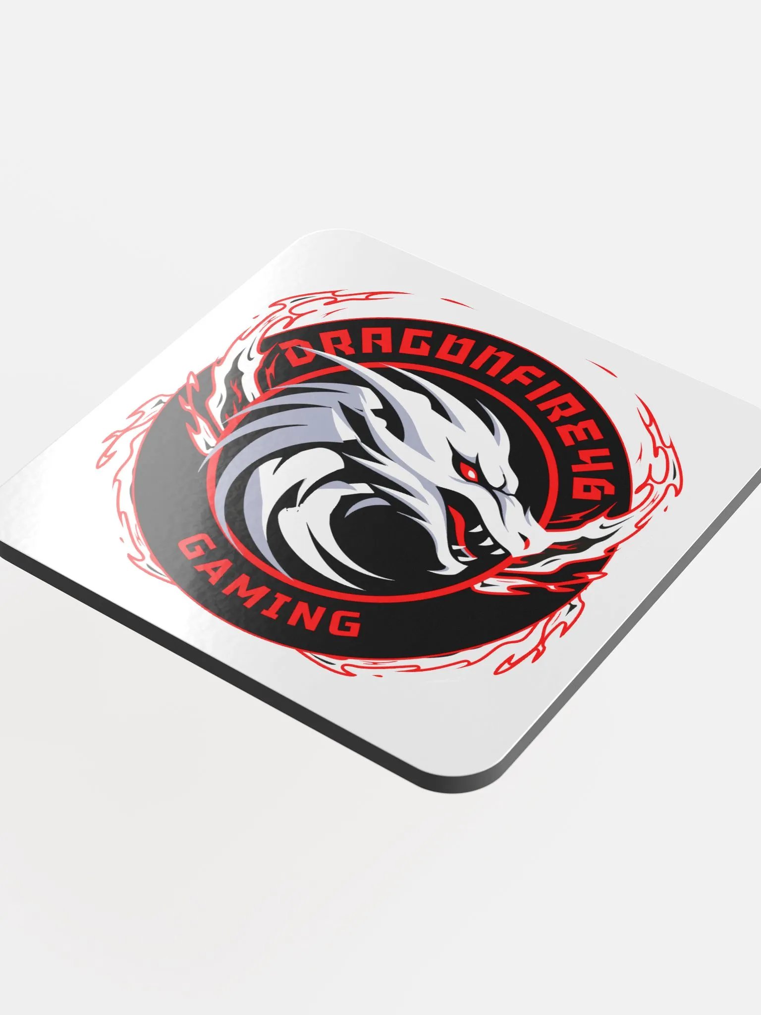 Dragonfire46 Gaming Official Coaster Merch product image (4)