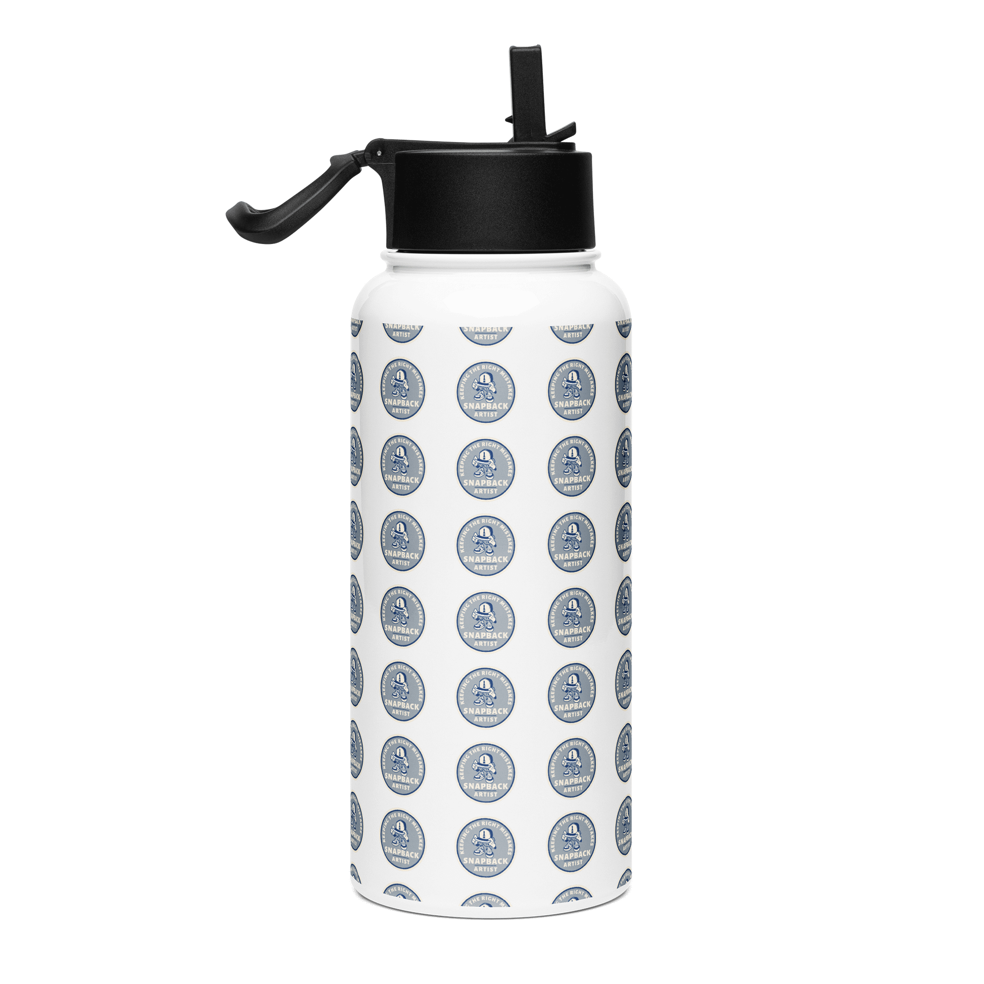 SnapBack Hydrate Grid Stainless Steel Water Bottle product image (4)