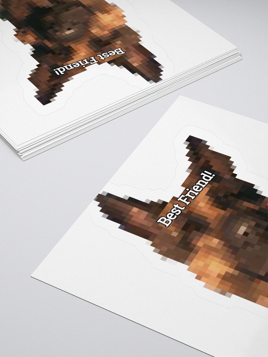 "Best Friend" Sticker product image (7)