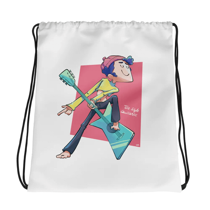 Toe Style Guitarist | Drawstring Bag product image (1)
