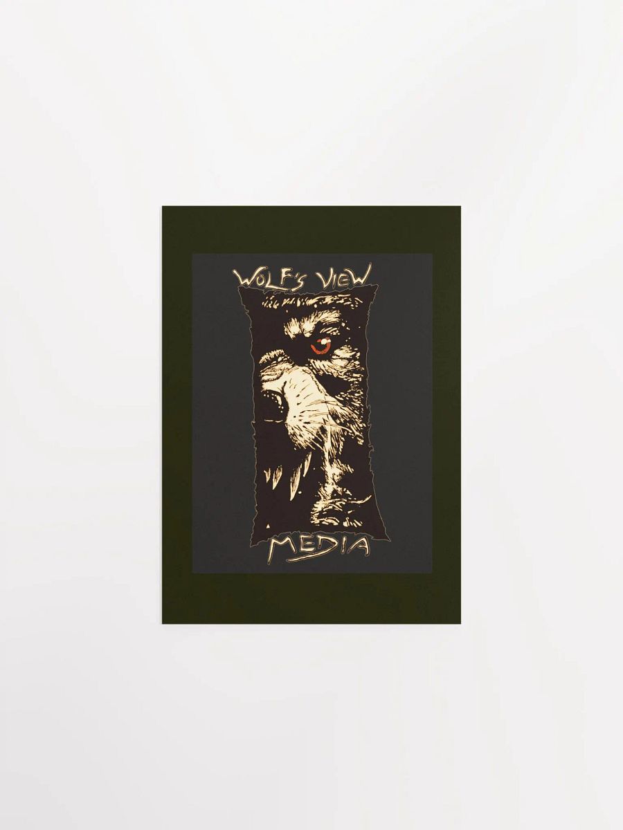 Snarling Wolf Logo- Print product image (3)