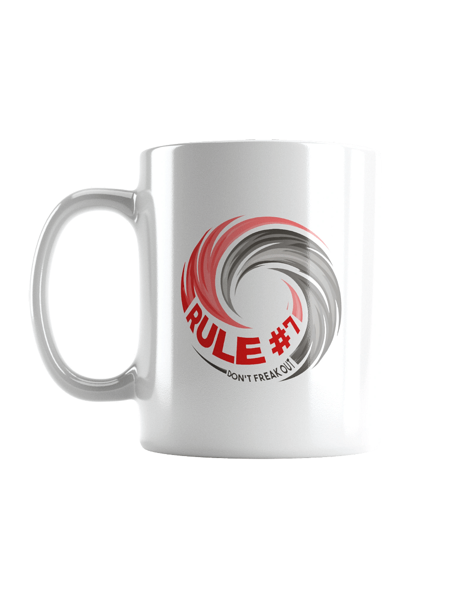Rule #7 Mug Pewter and Red product image (6)