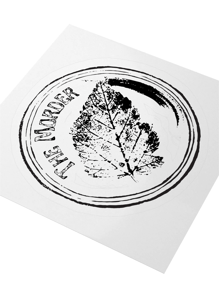 The Morder circle sticker product image (2)