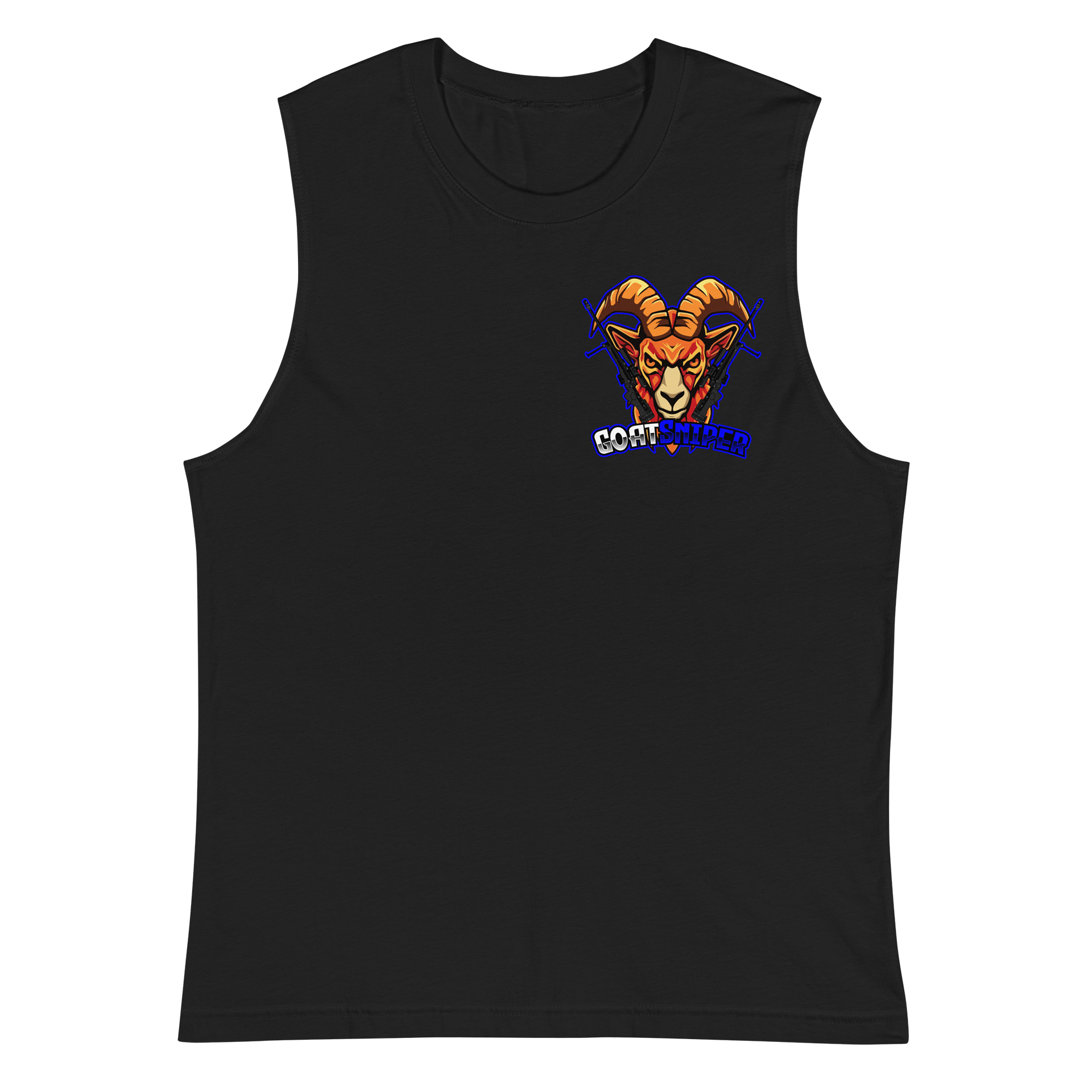GOAT SNIPER Illustrated Muscle Tank product image (2)
