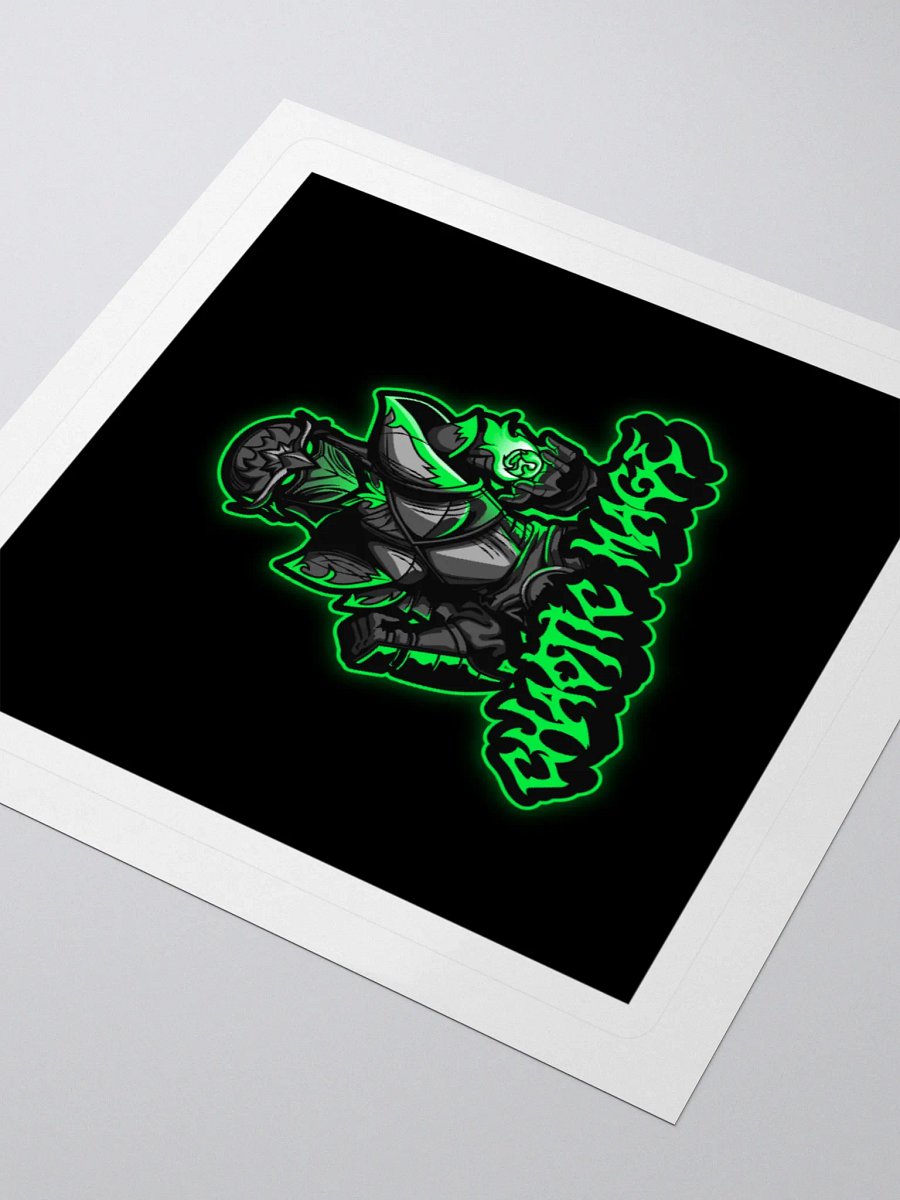 Neon Armor Mage Kiss Cut Stickers product image (10)