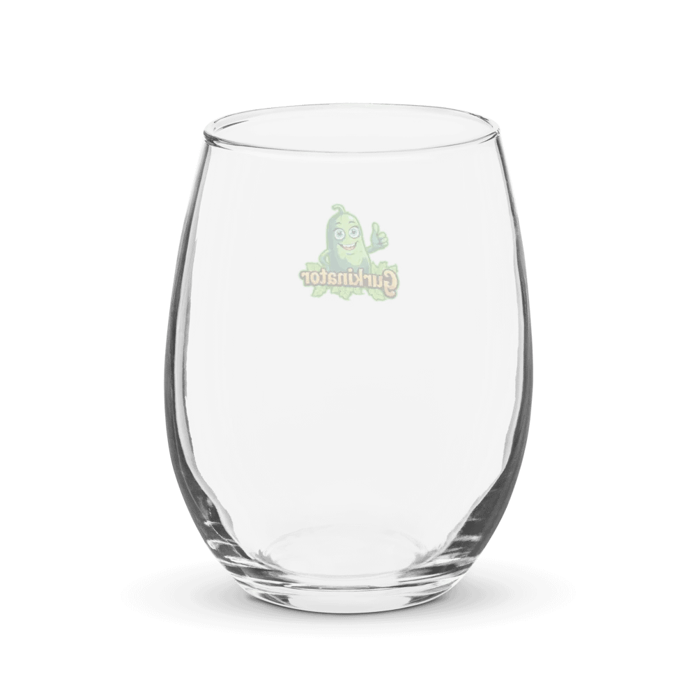 Gurkinator - Stemless Wine Glass product image (2)